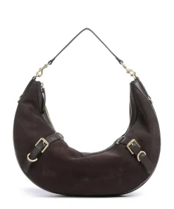 Les Visionnaires Shoulder Bags|Hobo Bags-Enya Cozy Hobo bag brushed leather