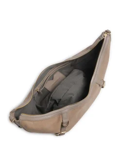 Les Visionnaires Shoulder Bags|Hobo Bags-Enya Cozy Hobo bag brushed leather