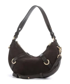 Les Visionnaires Shoulder Bags|Crossbody Bags-Enya Cozy Mini Shoulder bag brushed leather