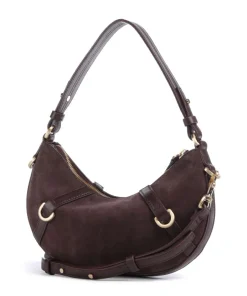 Les Visionnaires Shoulder Bags|Crossbody Bags-Enya Cozy Mini Shoulder bag brushed leather