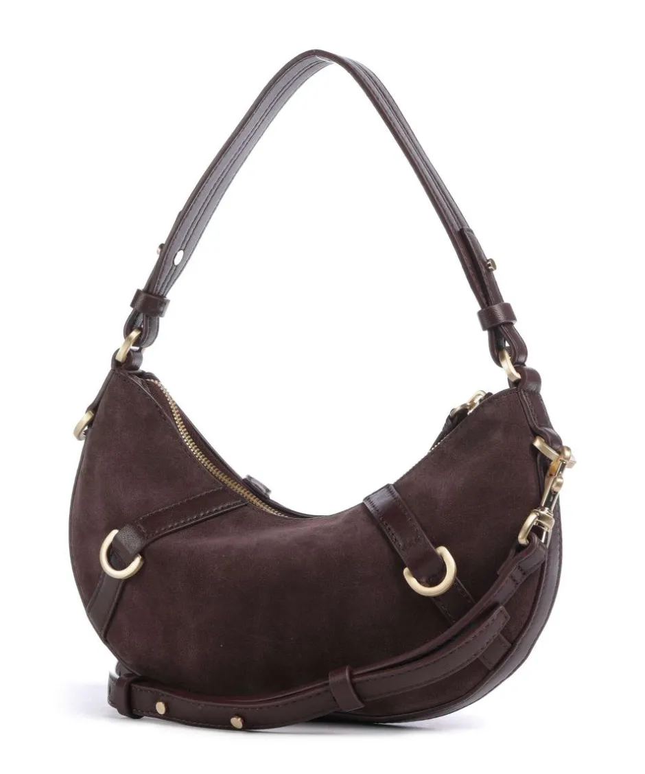 Les Visionnaires Shoulder Bags|Crossbody Bags-Enya Cozy Mini Shoulder bag brushed leather