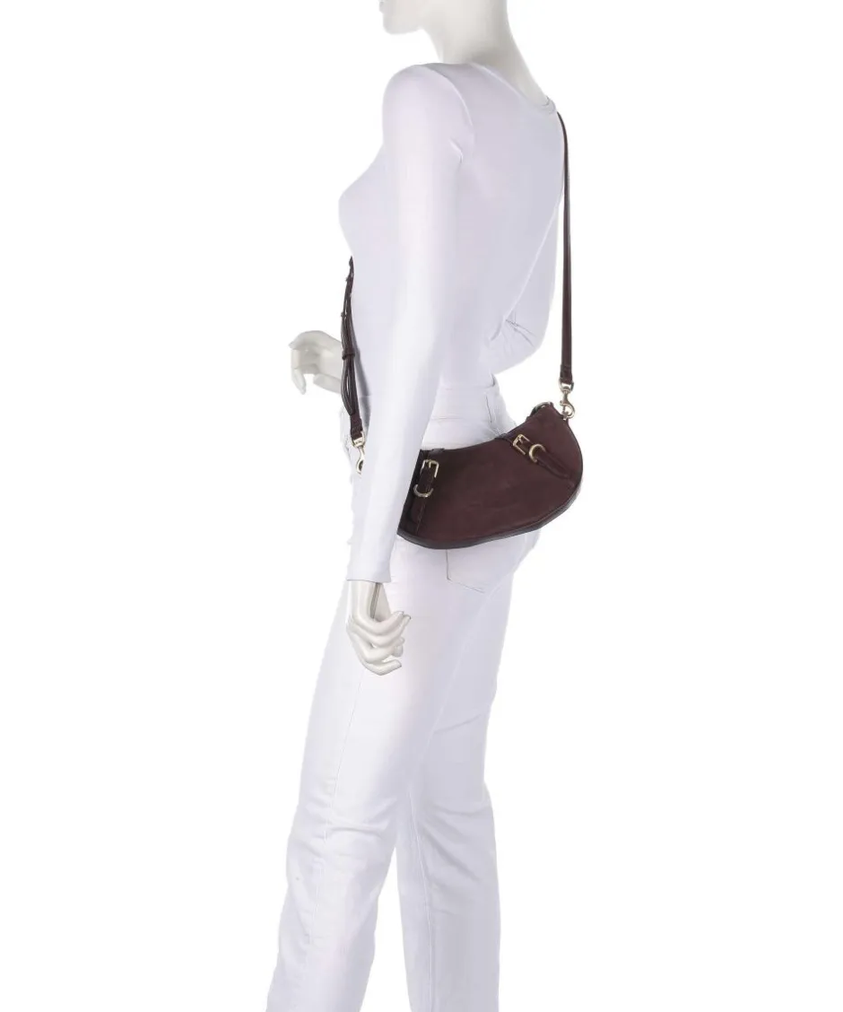 Les Visionnaires Shoulder Bags|Crossbody Bags-Enya Cozy Mini Shoulder bag brushed leather