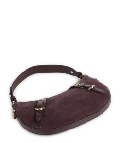 Les Visionnaires Shoulder Bags|Crossbody Bags-Enya Cozy Mini Shoulder bag brushed leather