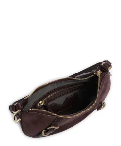 Les Visionnaires Shoulder Bags|Crossbody Bags-Enya Cozy Mini Shoulder bag brushed leather