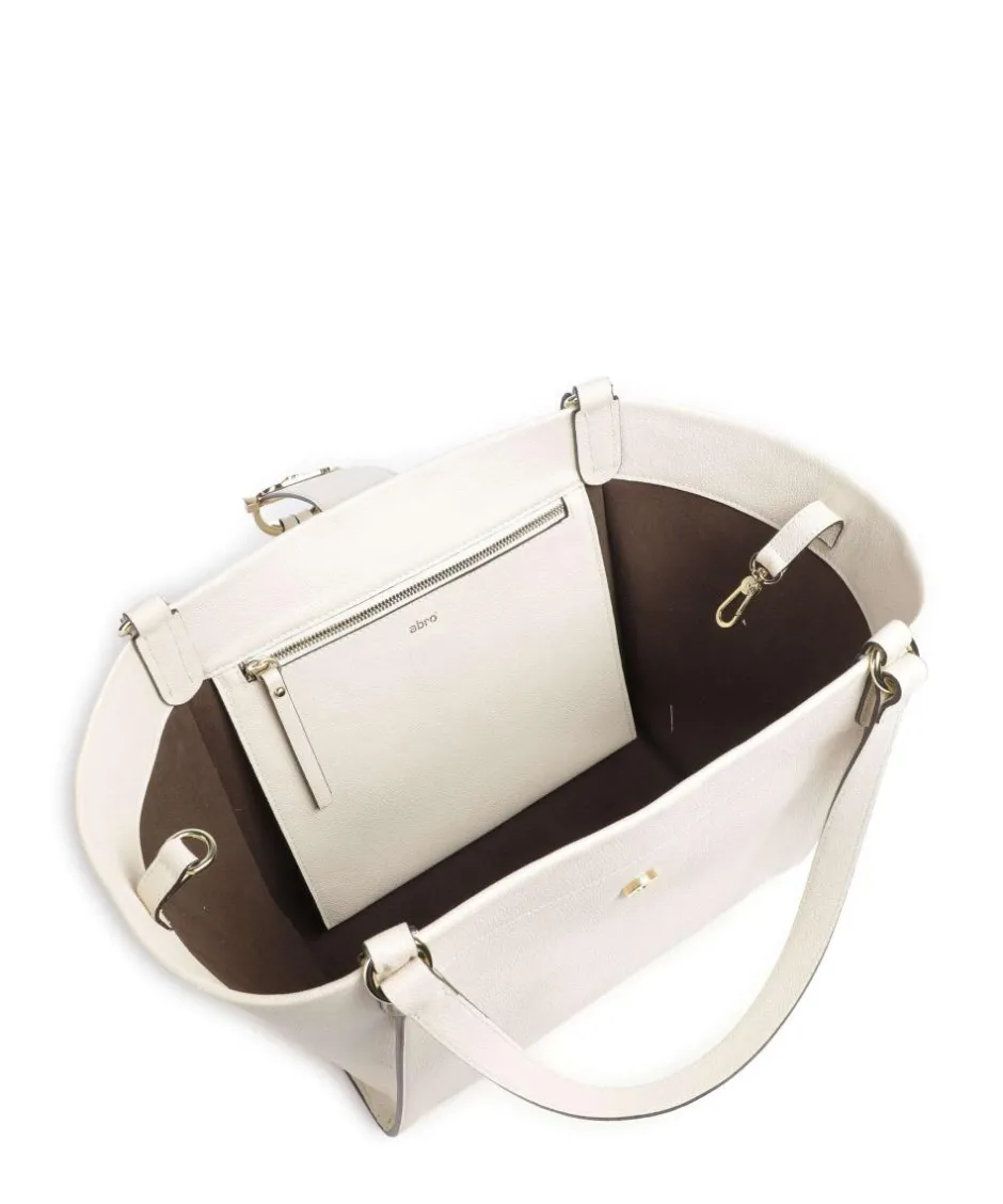 Abro Tote Bags-Epson Temi Tote bag grained cow leather