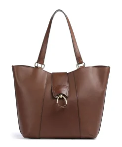 The Bridge Tote Bags-Erica Tote bag fine grain cow leather