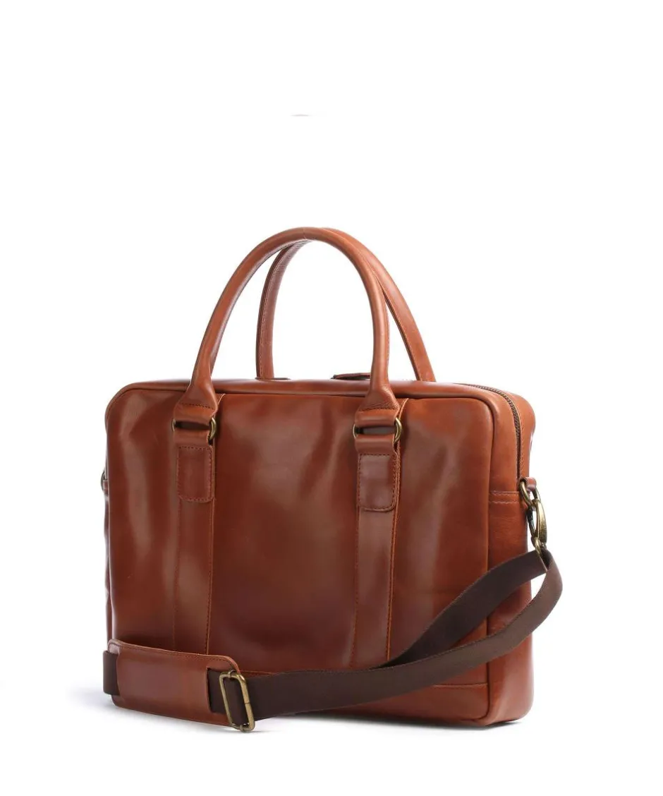 Buckle & Seam Business- & Laptop Bags-Everett Briefcase 15″ cow leather