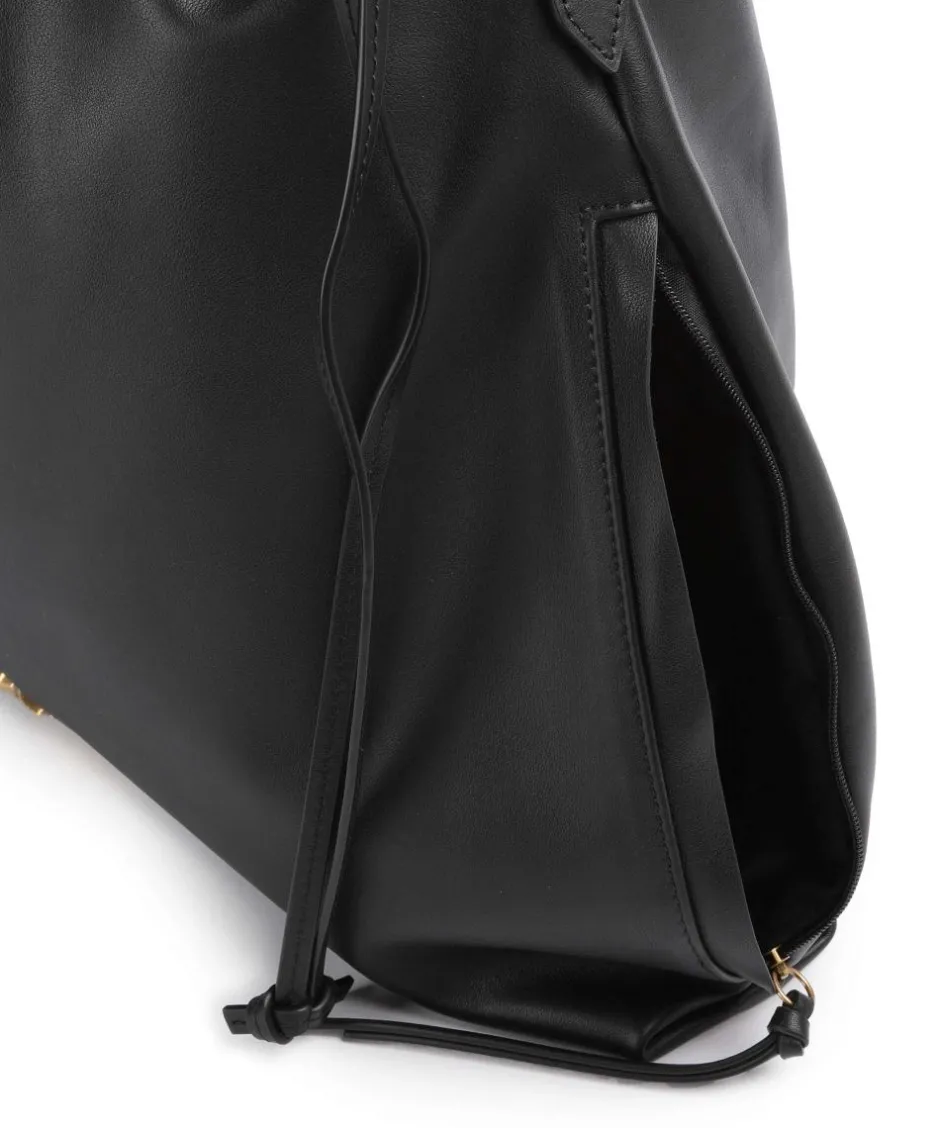 Pinko Shoulder Bags|Hobo Bags-Extra Slouchy Bucket bag fine grain cow leather