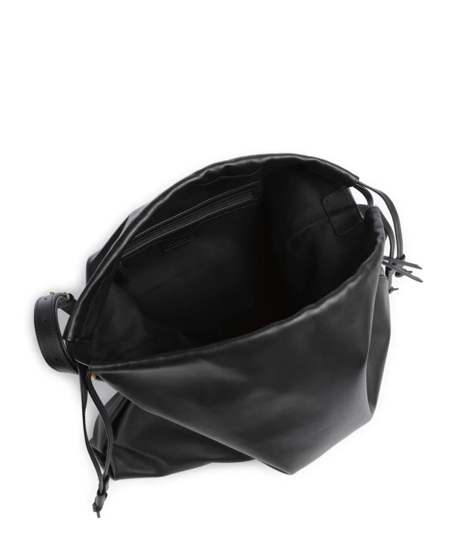Pinko Shoulder Bags|Hobo Bags-Extra Slouchy Bucket bag fine grain cow leather