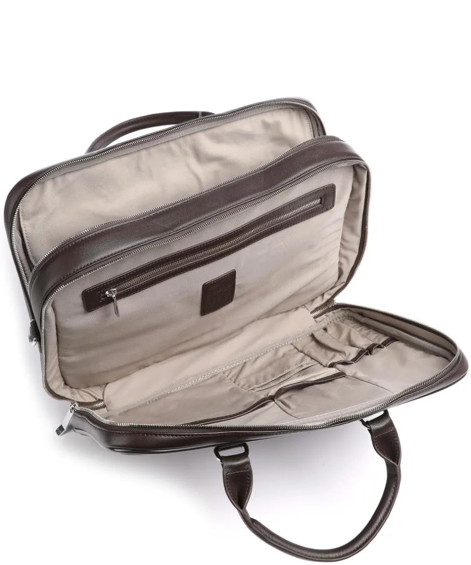 Vocier Business- & Laptop Bags-F26 Legacy Briefcase 15″ leather