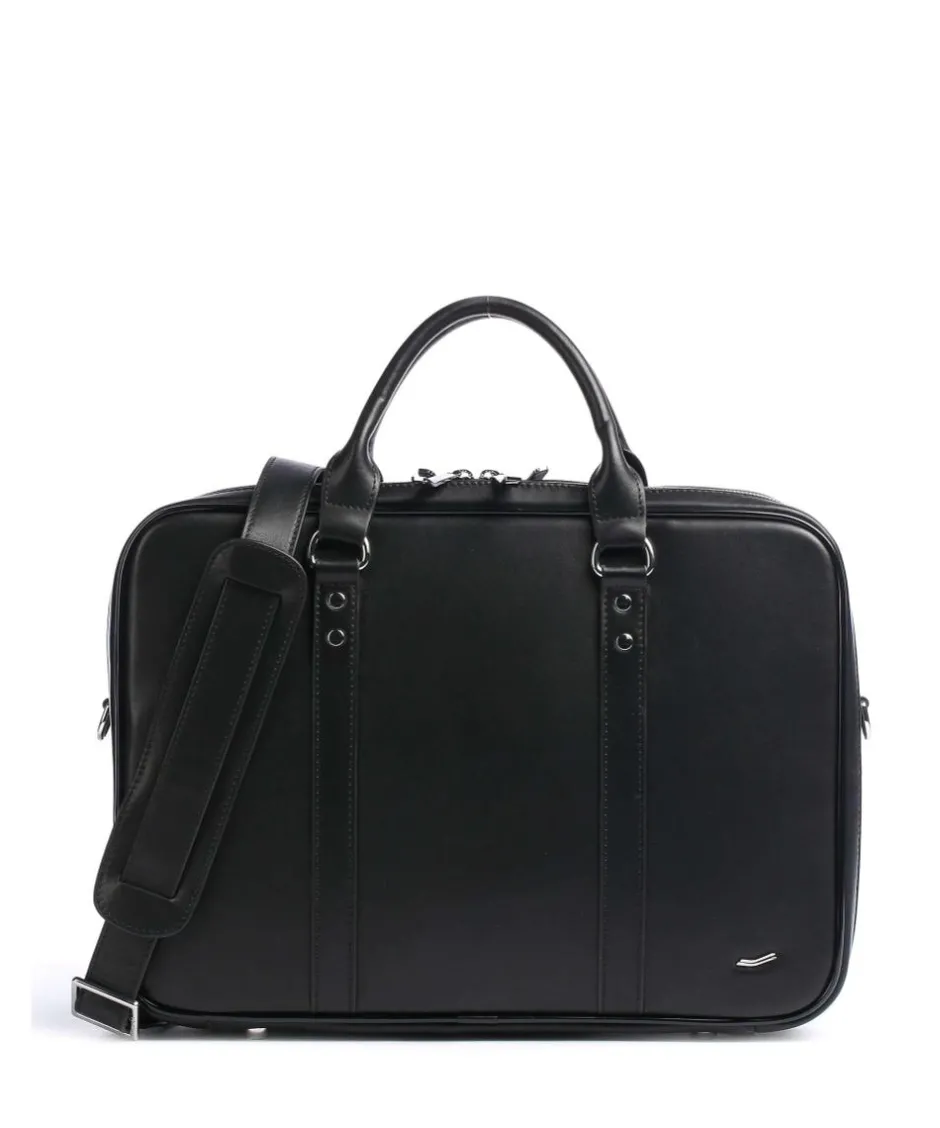 Vocier Business- & Laptop Bags-F26 Legacy Briefcase 15″ leather