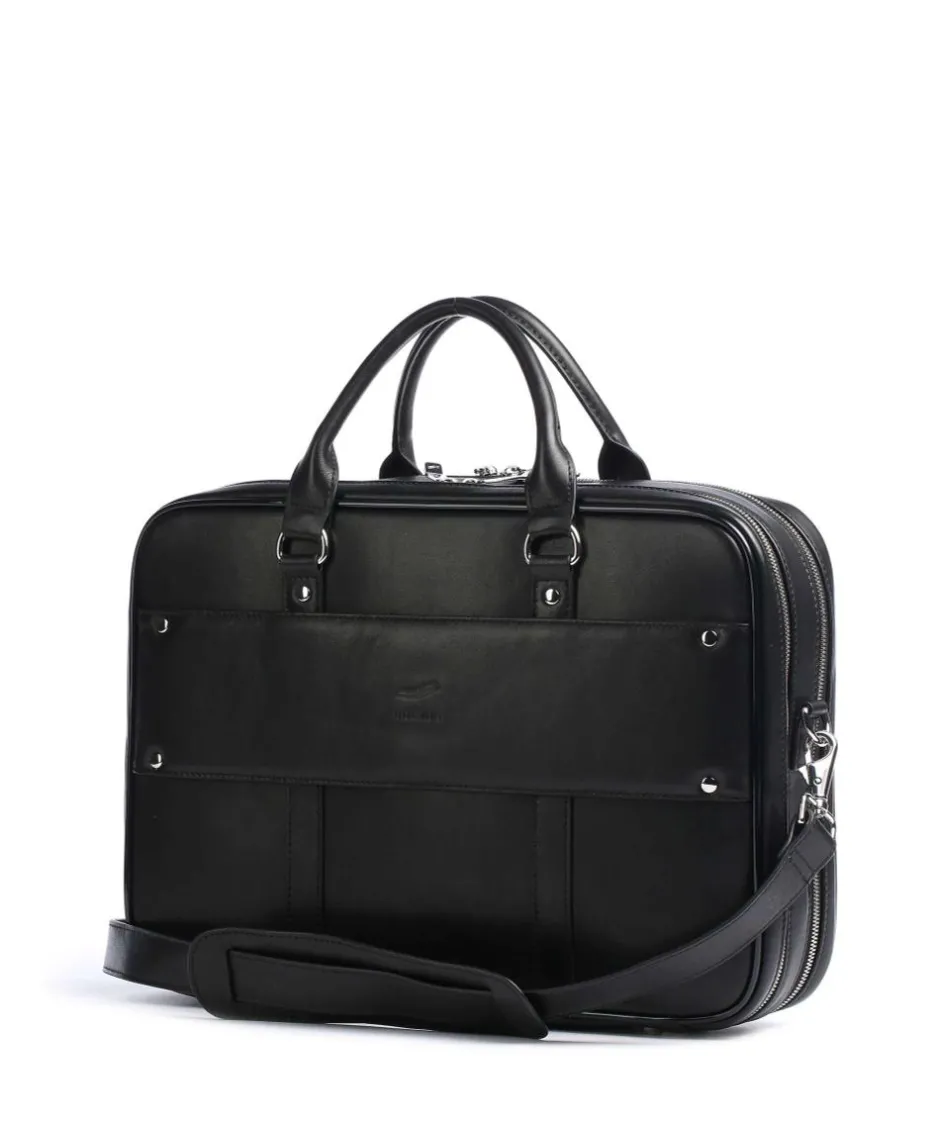 Vocier Business- & Laptop Bags-F26 Legacy Briefcase 15″ leather