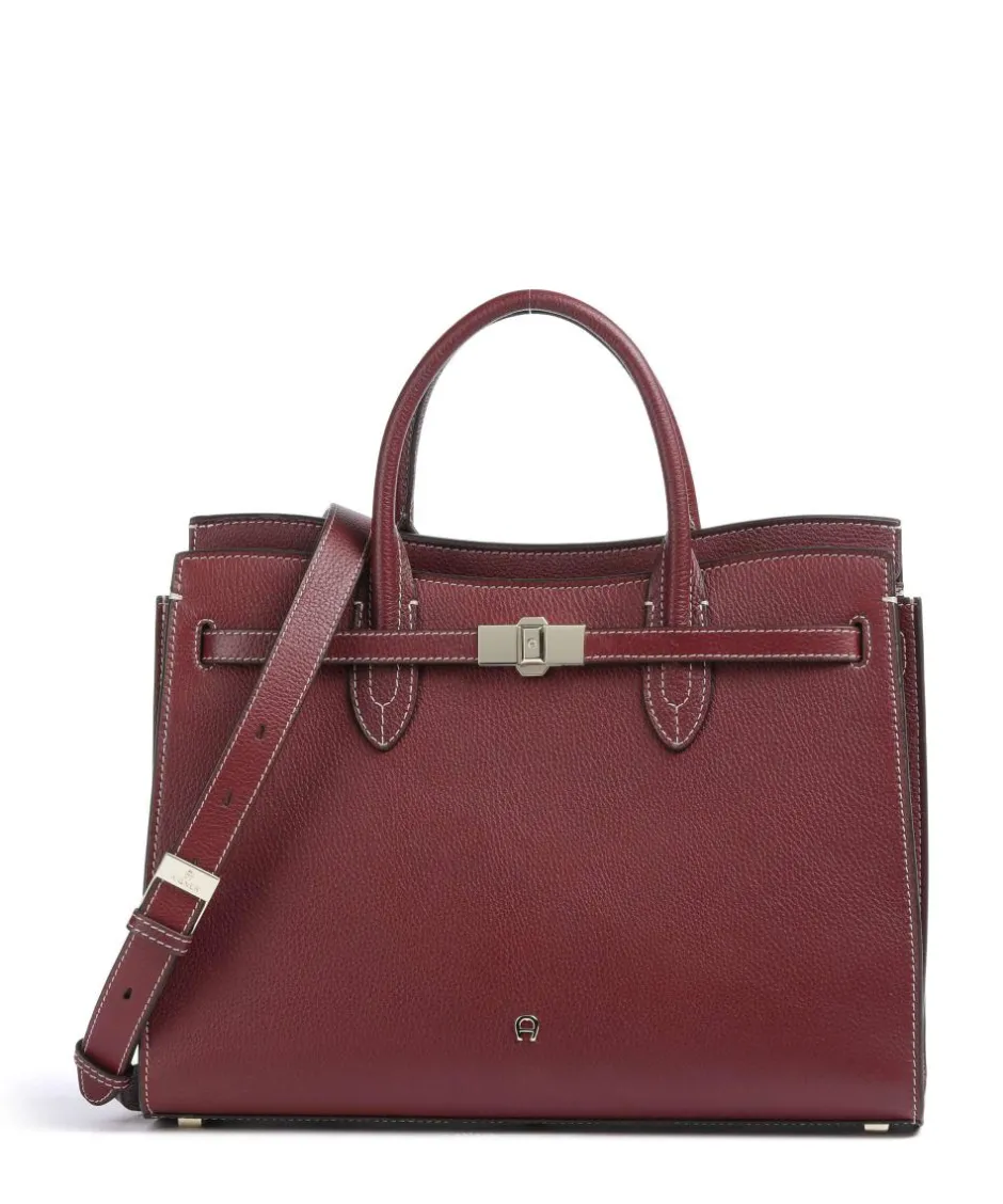 AIGNER Tote Bags|Handbags-Farah L Handbag grained cow leather