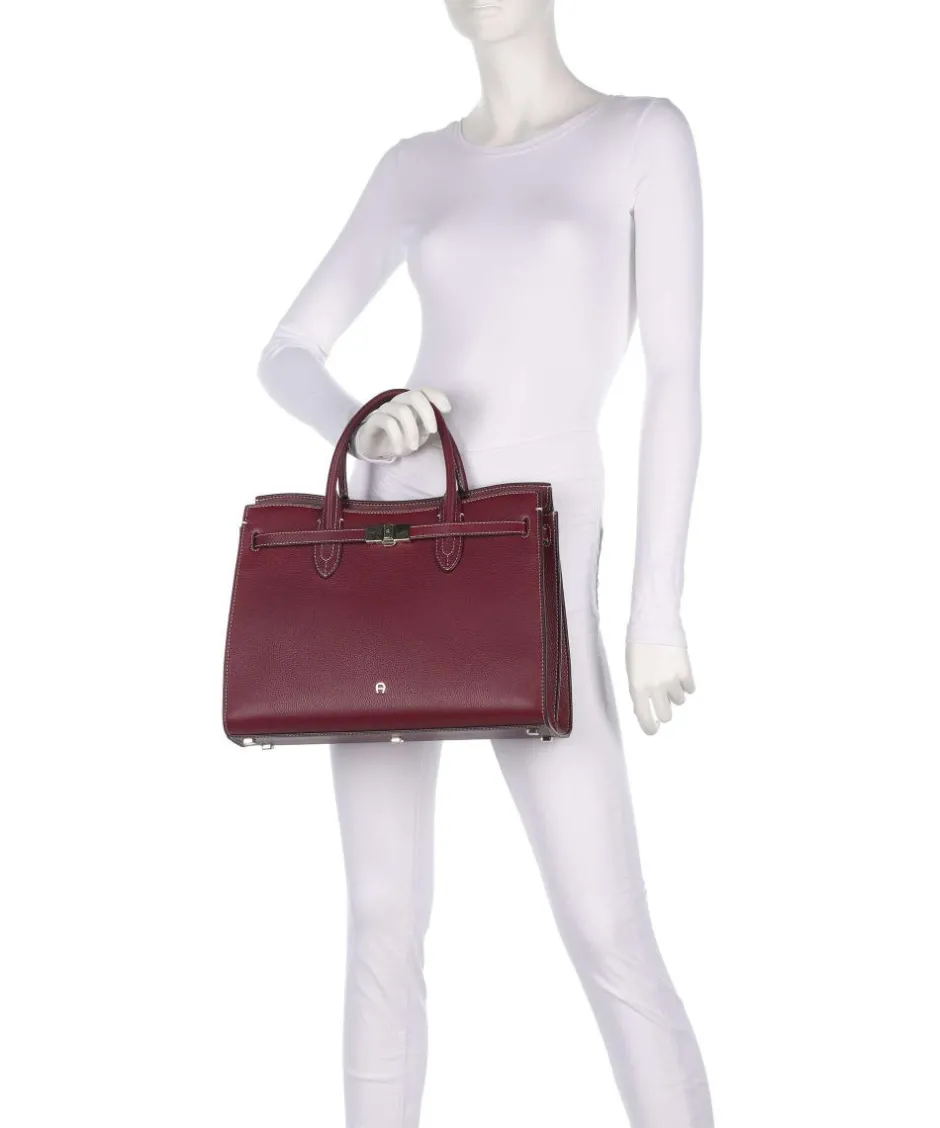 AIGNER Tote Bags|Handbags-Farah L Handbag grained cow leather