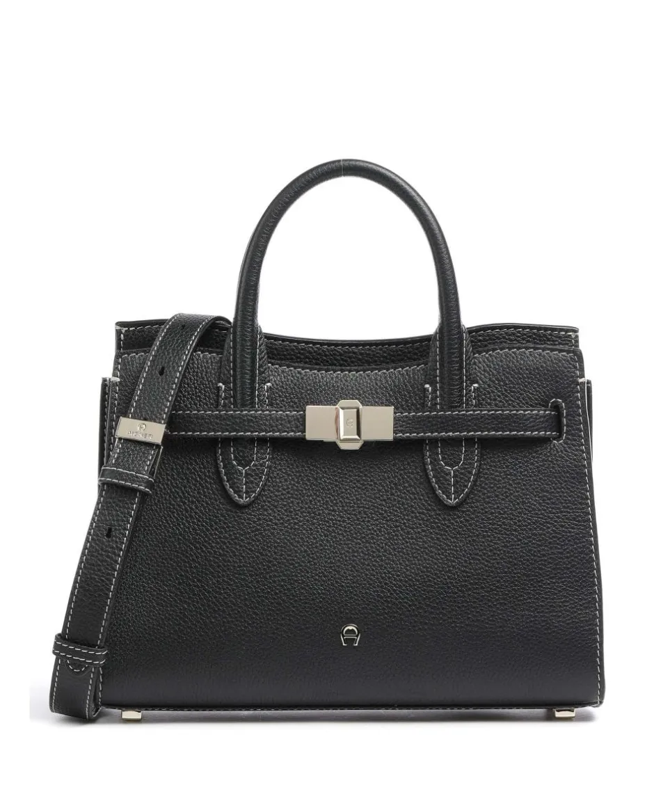AIGNER Handbags-Farah M Handbag grained cow leather