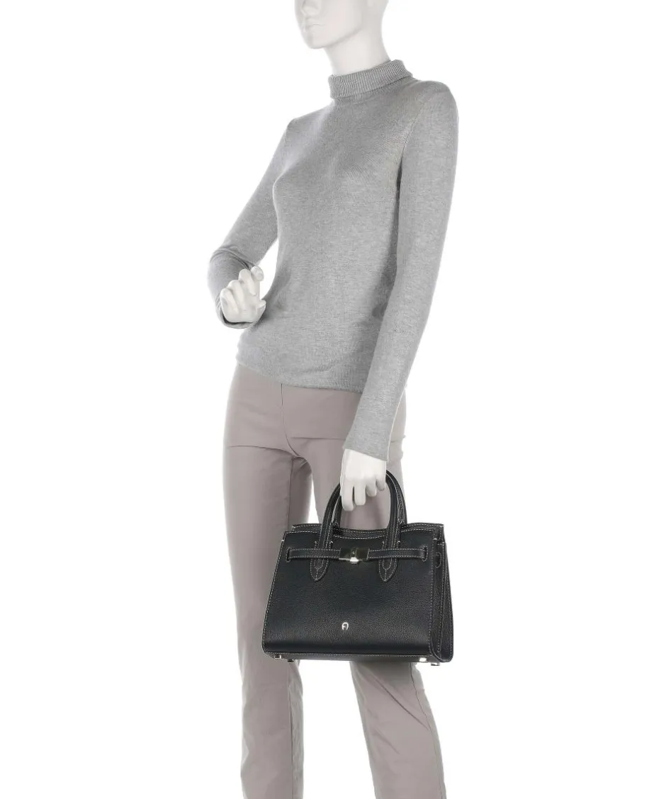 AIGNER Handbags-Farah M Handbag grained cow leather