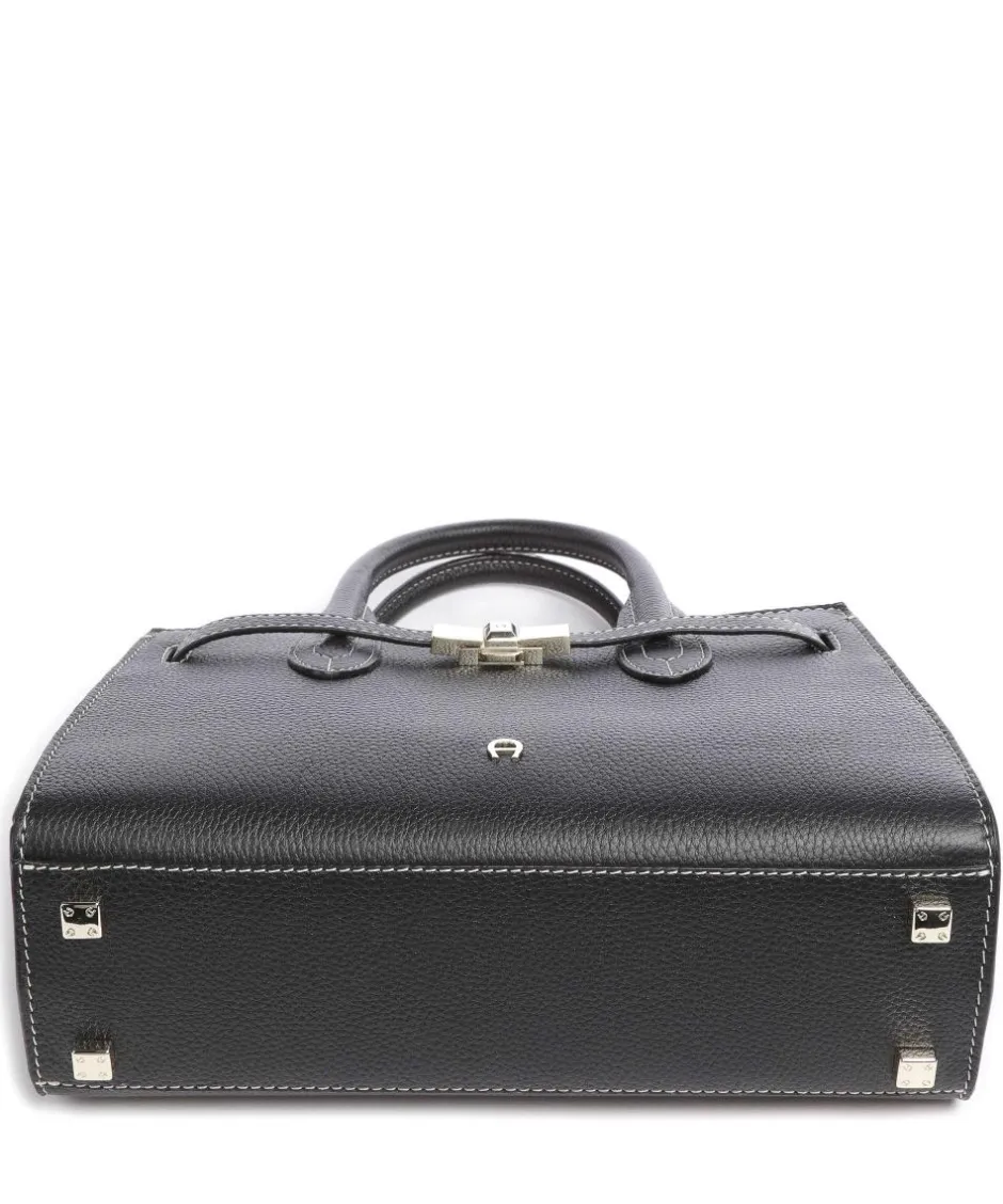 AIGNER Handbags-Farah M Handbag grained cow leather