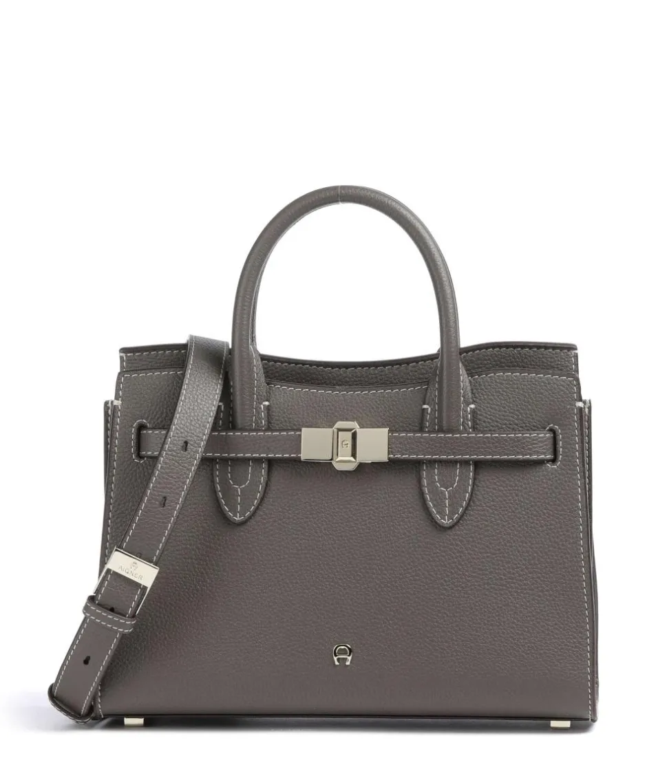 AIGNER Handbags-Farah M Handbag grained cow leather