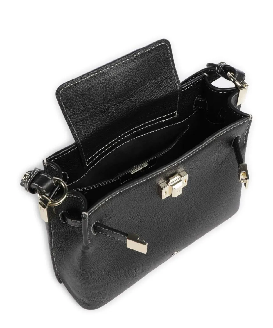 AIGNER Shoulder Bags|Hobo Bags-Farah M Hobo bag grained cow leather