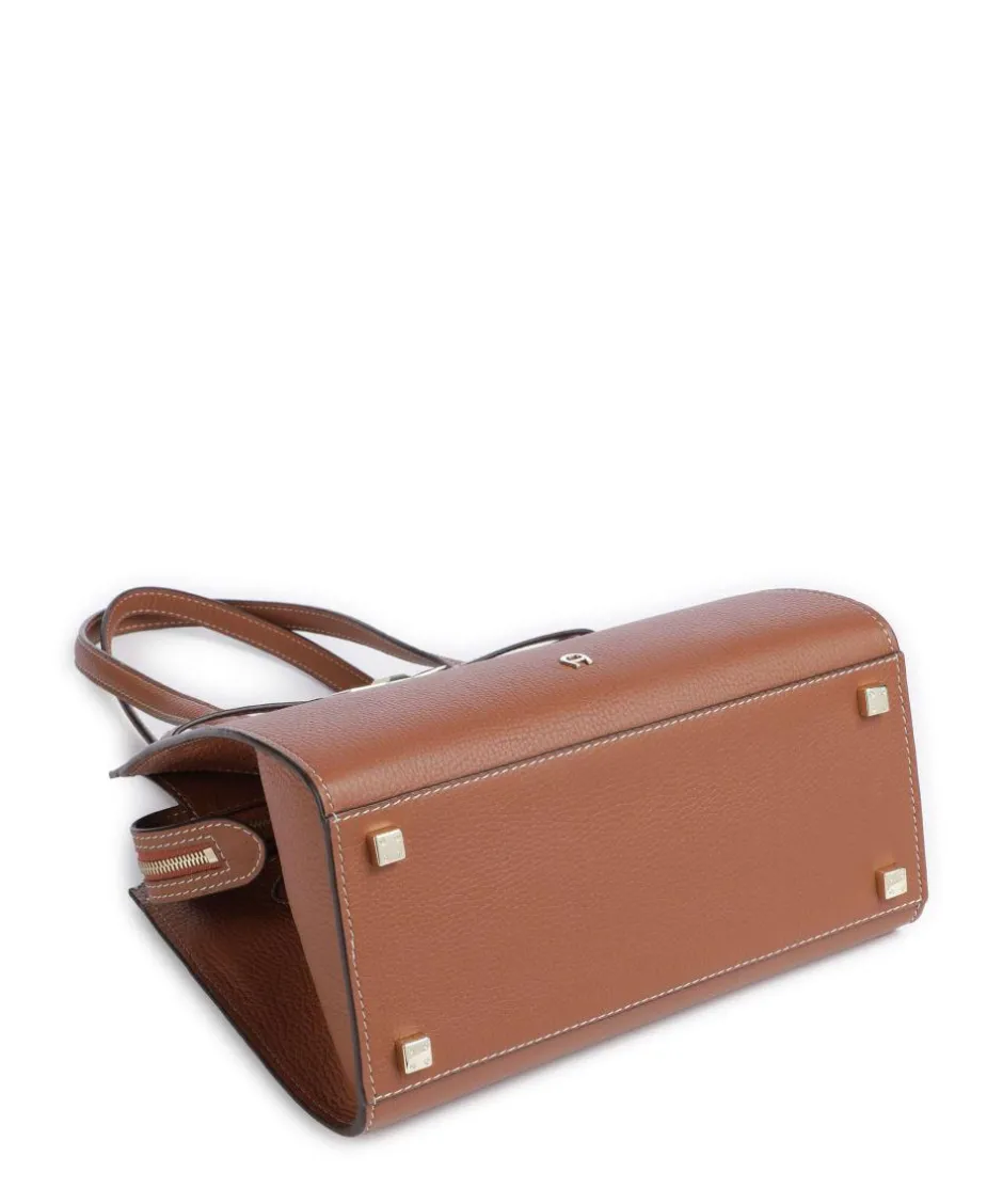 AIGNER Shoulder Bags-Farah M Shoulder bag grained cow leather