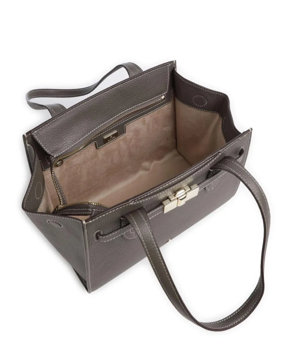 AIGNER Shoulder Bags-Farah M Shoulder bag grained cow leather