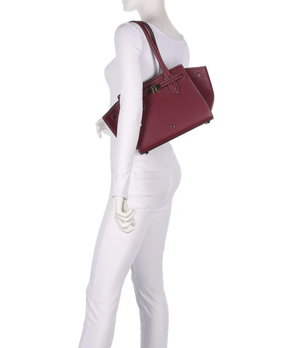 AIGNER Shoulder Bags-Farah M Shoulder bag grained cow leather