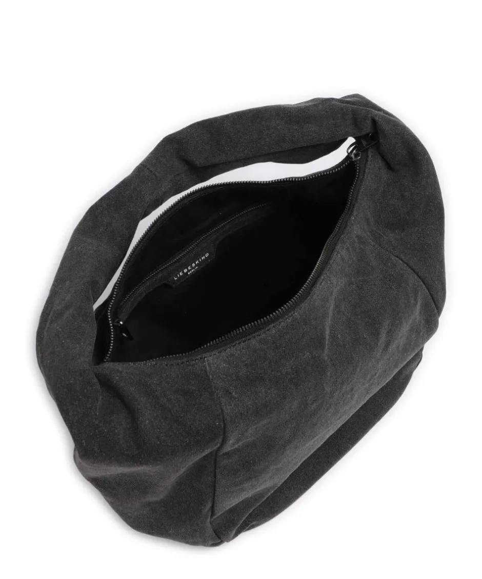 Liebeskind Shoulder Bags|Hobo Bags-Farrah Denim M Hobo bag cotton