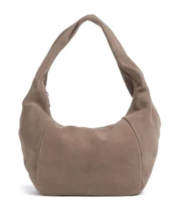 Liebeskind Shoulder Bags|Hobo Bags-Farrah Suede M Hobo bag velour leather
