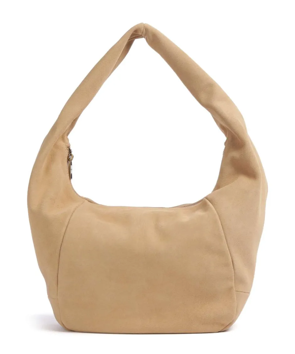 Liebeskind Shoulder Bags|Hobo Bags-Farrah Suede M Hobo bag velour leather