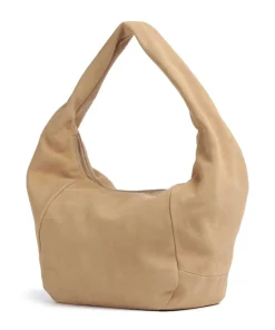Liebeskind Shoulder Bags|Hobo Bags-Farrah Suede M Hobo bag velour leather