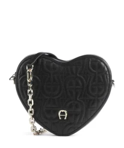 AIGNER Crossbody Bags-Fashion Crossbody bag fine grain cow leather