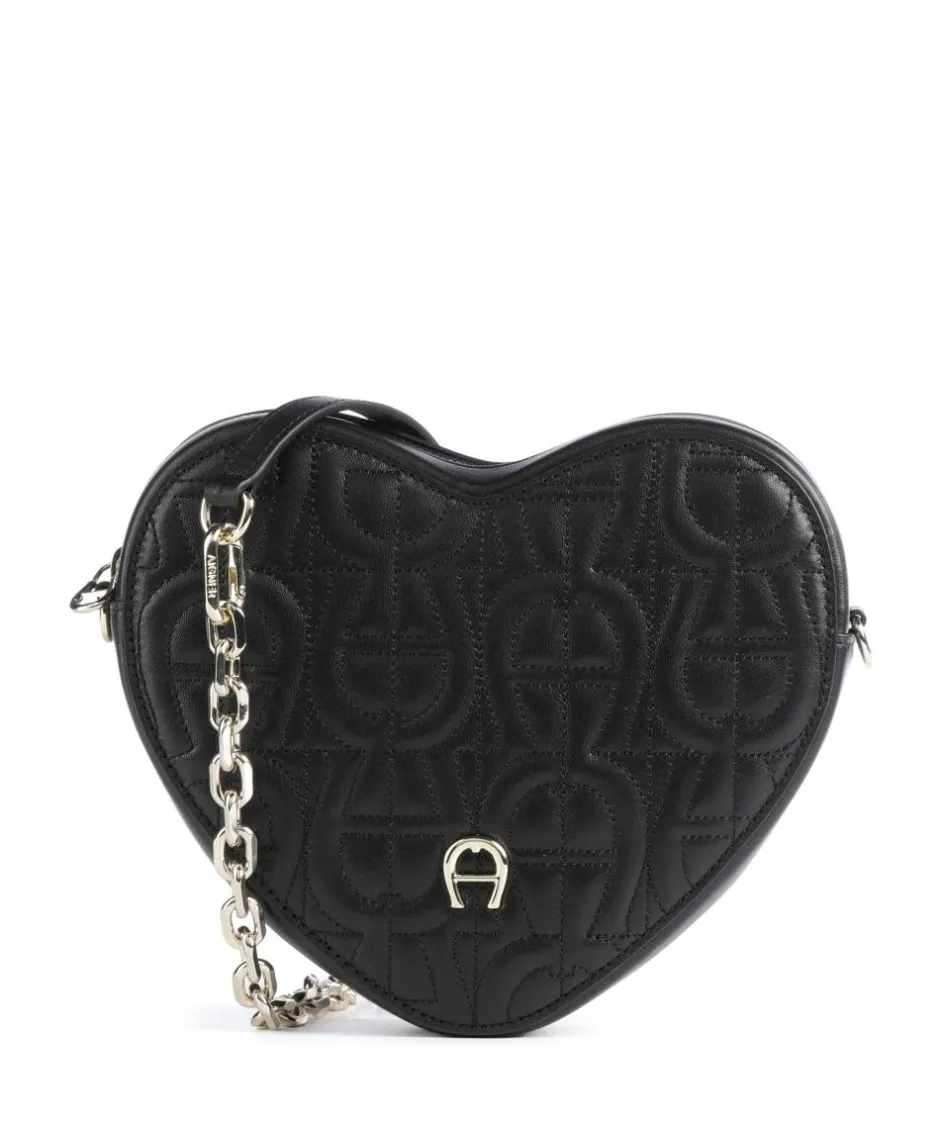 AIGNER Crossbody Bags-Fashion Crossbody bag fine grain cow leather