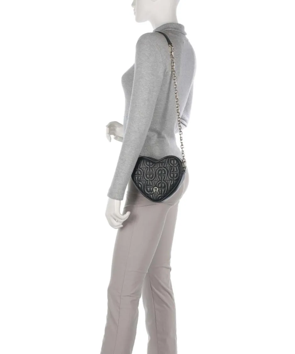 AIGNER Crossbody Bags-Fashion Crossbody bag fine grain cow leather