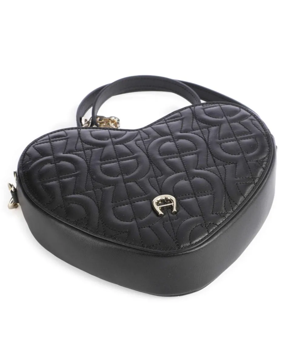 AIGNER Crossbody Bags-Fashion Crossbody bag fine grain cow leather
