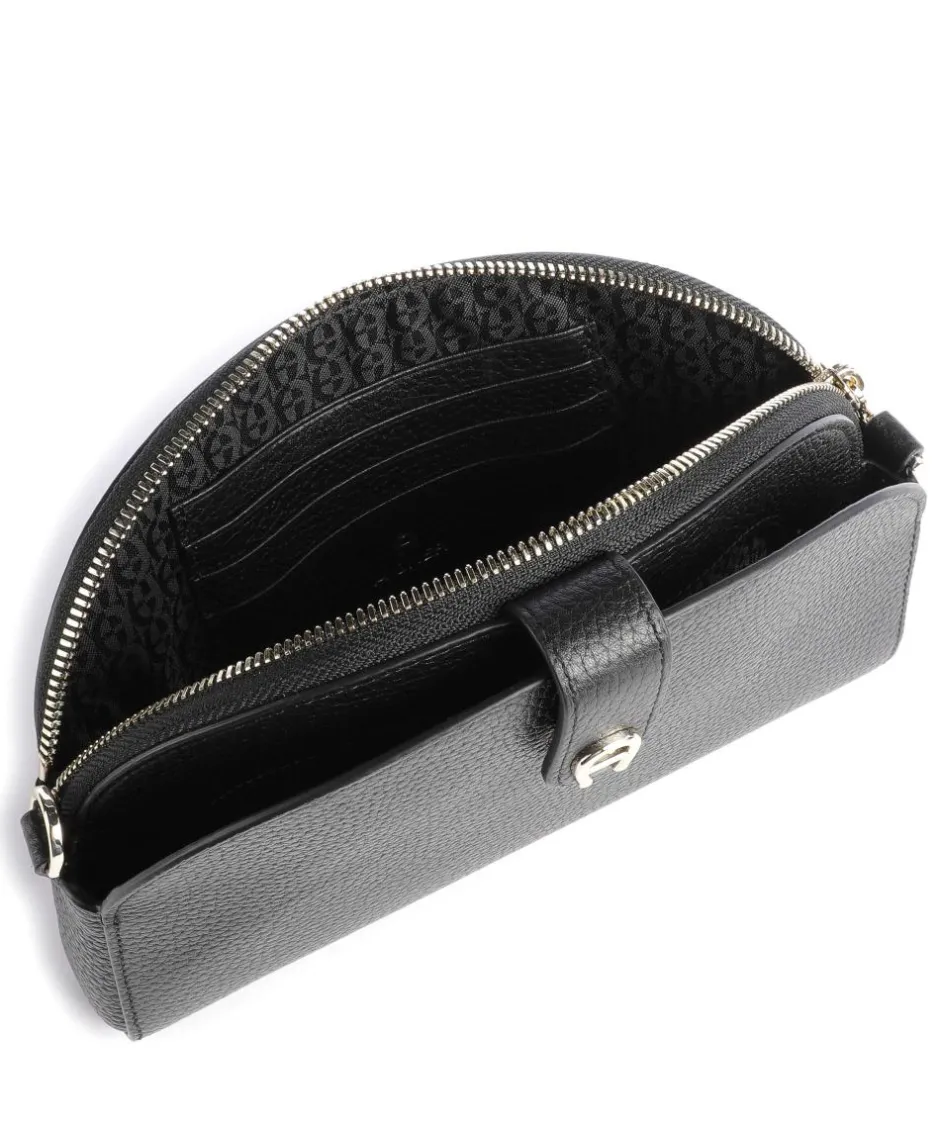 AIGNER Phone Bags|Crossbody Bags-Fashion Phone bag grained cow leather