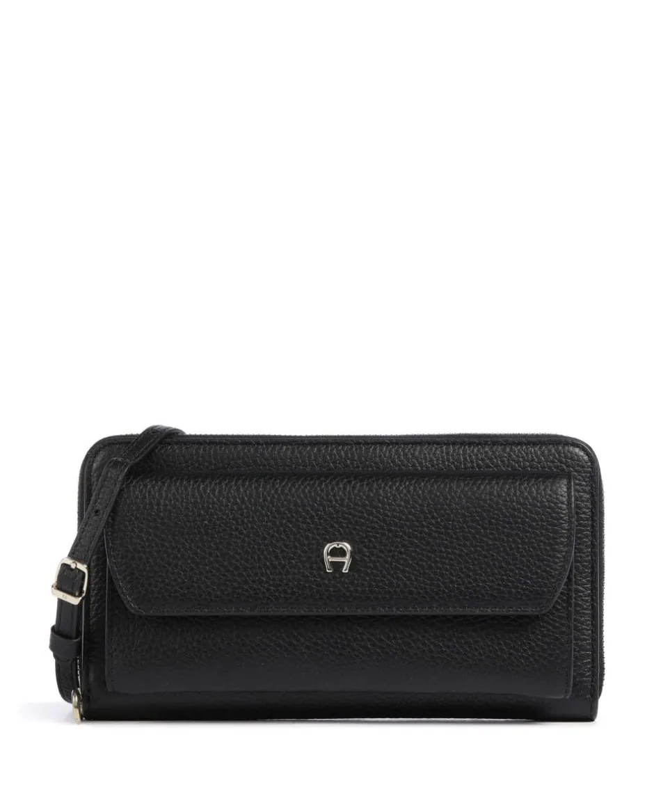AIGNER Wallets|Crossbody Bags-Fashion Wallet grained leather