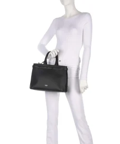 Lancel Handbags-Faubourg M Handbag grained cow leather