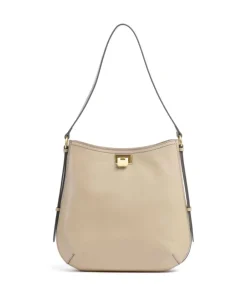The Bridge Shoulder Bags|Hobo Bags-Federica Hobo bag fine grain cow leather