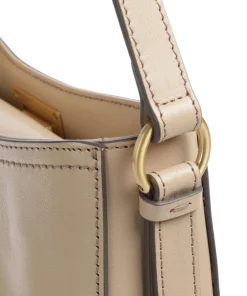 The Bridge Shoulder Bags|Hobo Bags-Federica Hobo bag fine grain cow leather