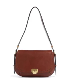The Bridge Shoulder Bags|Crossbody Bags-Federica Shoulder bag fine grain cow leather