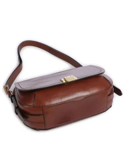The Bridge Shoulder Bags|Crossbody Bags-Federica Shoulder bag fine grain cow leather