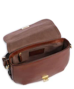 The Bridge Shoulder Bags|Crossbody Bags-Federica Shoulder bag fine grain cow leather