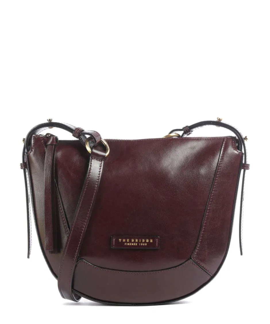 The Bridge Crossbody Bags-Fedora Crossbody bag fine grain cow leather