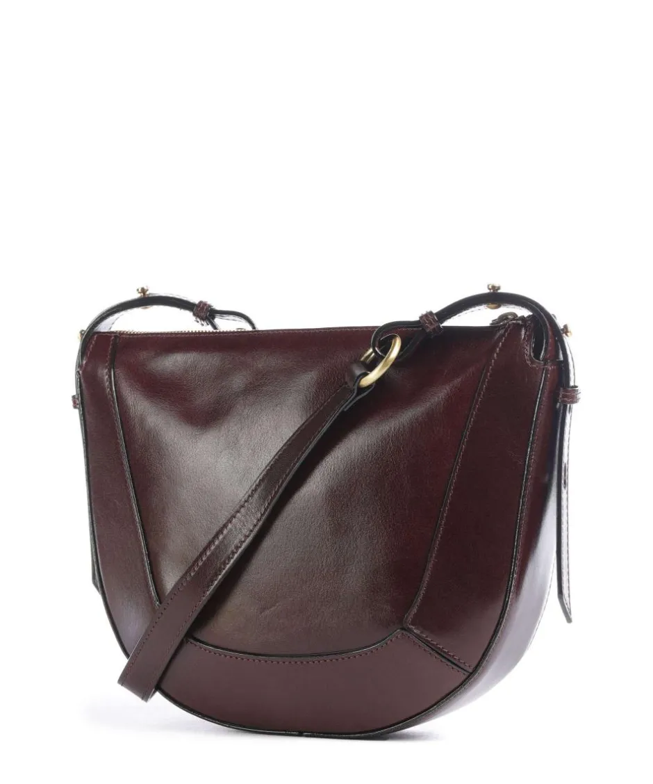 The Bridge Crossbody Bags-Fedora Crossbody bag fine grain cow leather