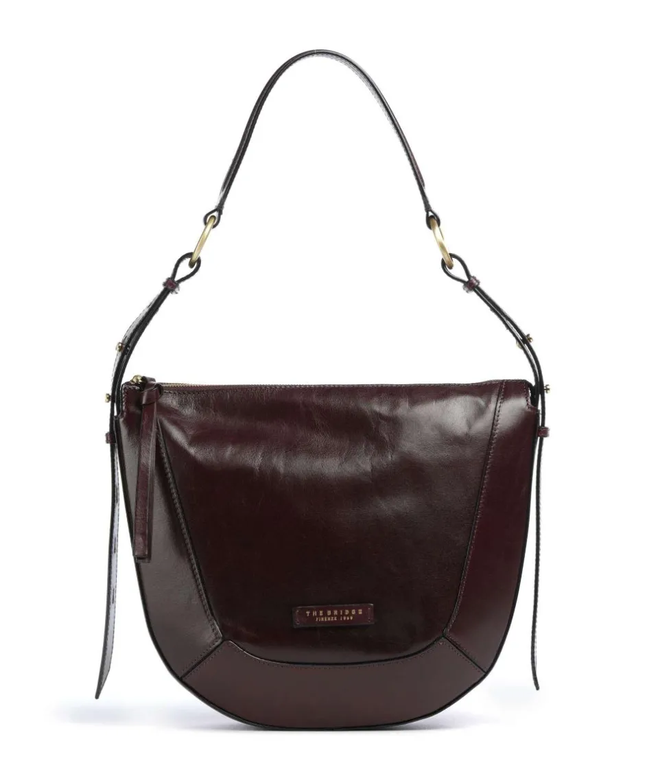 The Bridge Shoulder Bags-Fedora Shoulder bag fine grain cow leather
