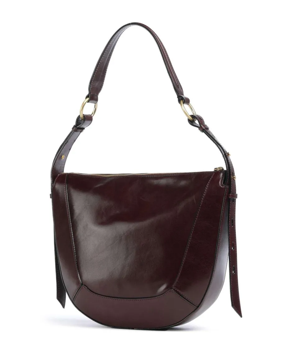 The Bridge Shoulder Bags-Fedora Shoulder bag fine grain cow leather