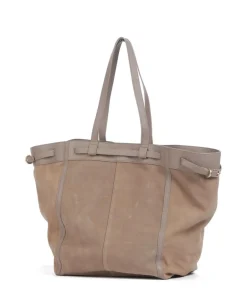 Les Visionnaires Tote Bags-Felicia Cozy Tote bag brushed leather