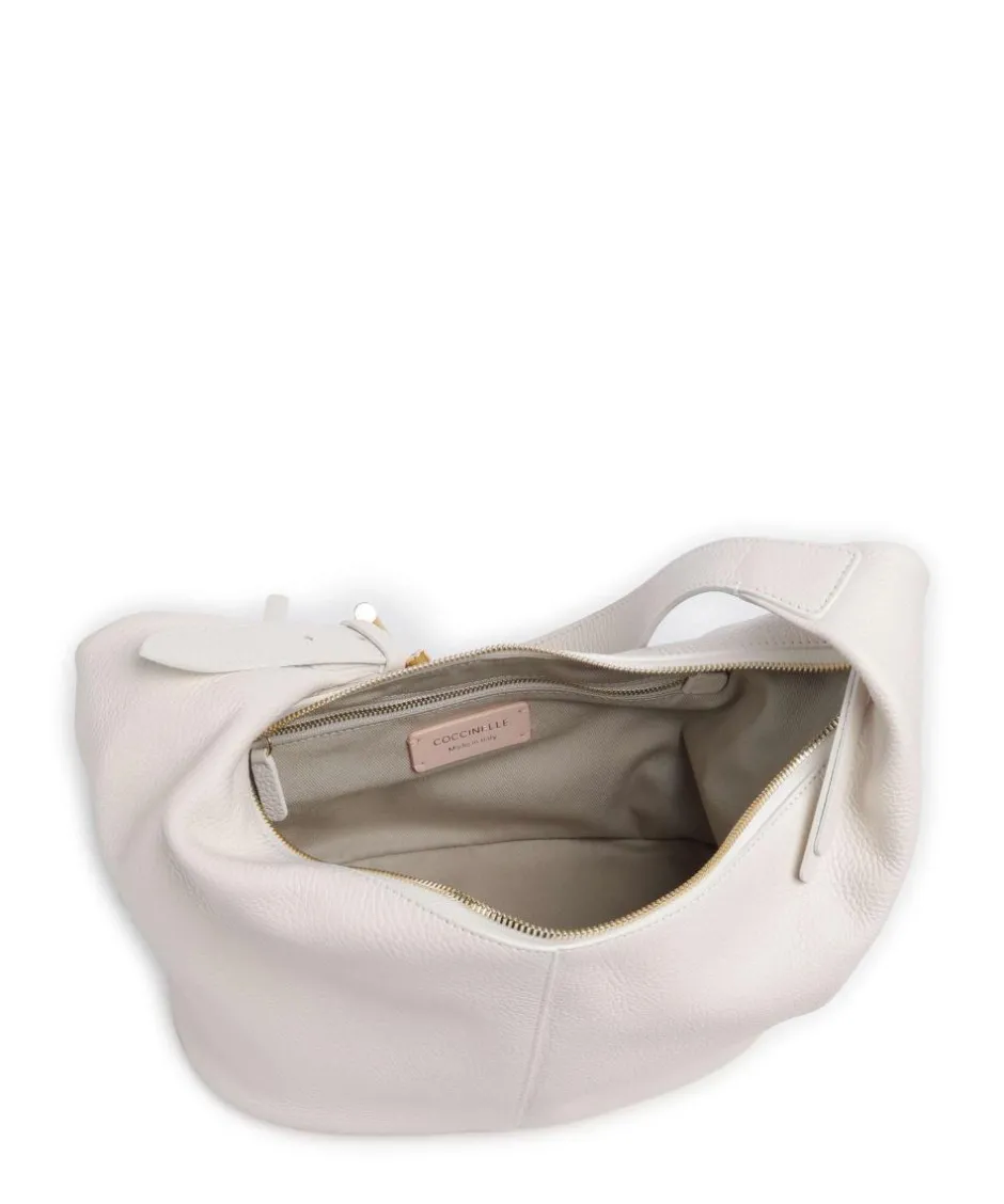 Coccinelle Shoulder Bags|Hobo Bags-Fernanda Hobo bag grained cow leather