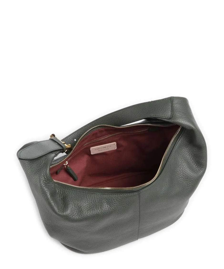 Coccinelle Shoulder Bags|Hobo Bags-Fernanda Hobo bag grained cow leather