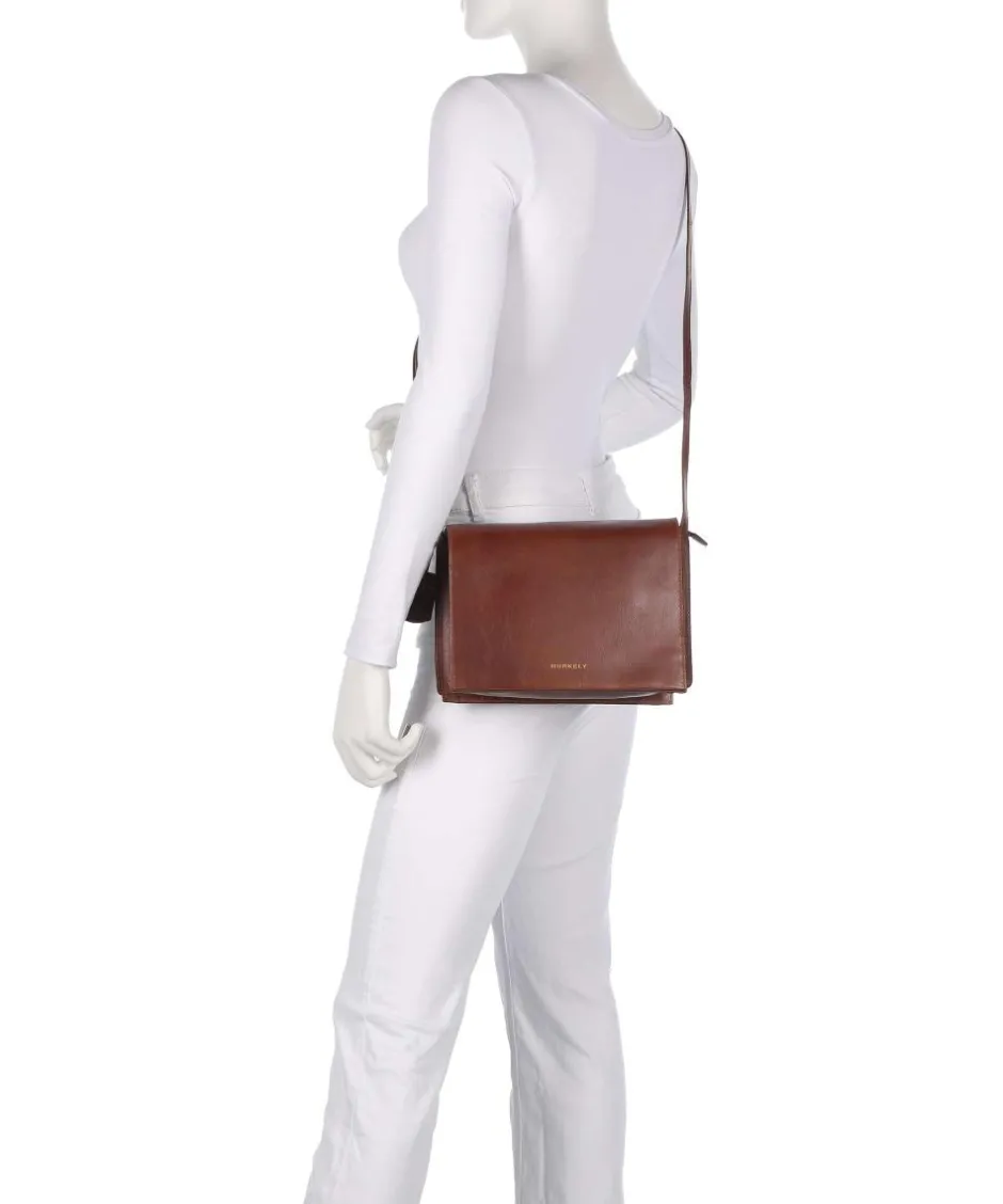 Burkely Crossbody Bags-Fine Florence Crossbody bag grained leather